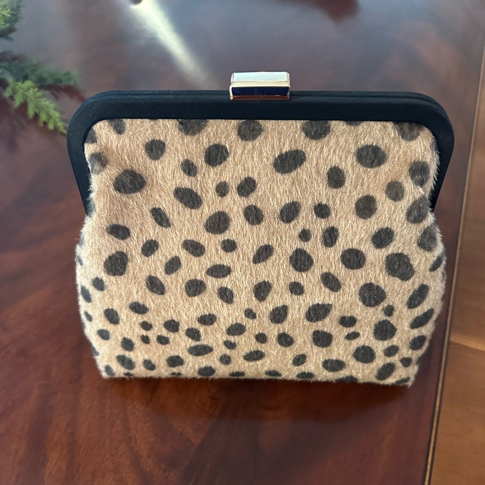 LAST CHANCE Animal print clutch